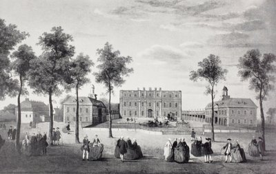 Casa di Buckingham, 1750 da English School