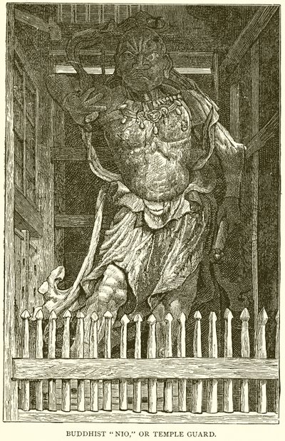 Nio buddista, o guardia del tempio da English School