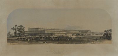 Edificio per la Grande Esposizione a Londra, 1851 da English School