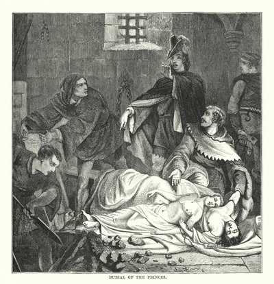 Sepoltura dei principi da English School