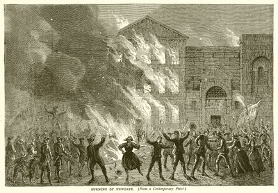 Incendio di Newgate da English School