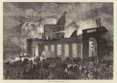 Incendio del vecchio teatro dell