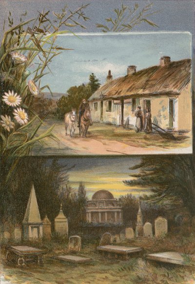 Cottage di Burns, Mausoleo di Burns a Dumfries da English School