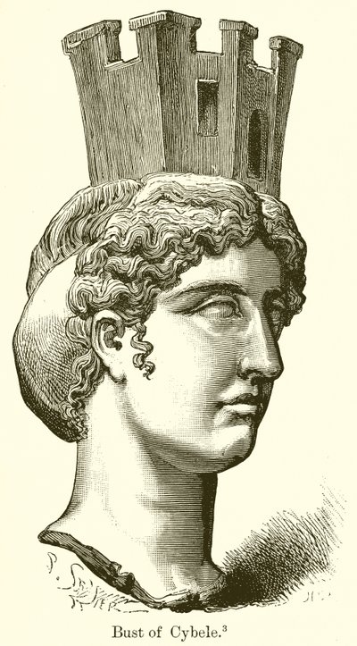 Busto di Cibele da English School