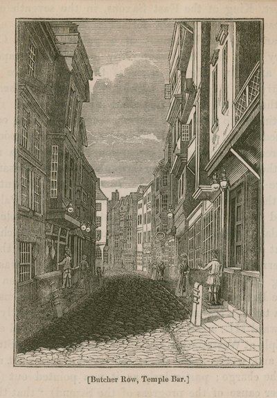 Butcher Row a Temple Bar nello Strand da English School