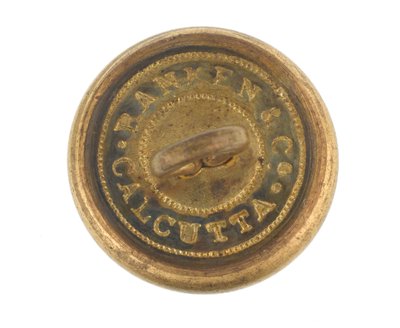 Bottone, 9º Reggimento dei Lancieri del Bengala, pre-1901 da English School