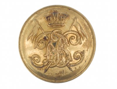 Bottone, 9º Reggimento dei Lancieri del Bengala, pre-1901 da English School