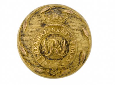 Bottone, Bengal Staff Corps, 1876-1891 da English School
