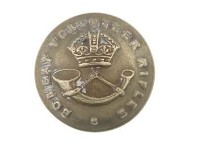 Bottone, Bombay Volunteer Rifles, 1901-1947 da English School