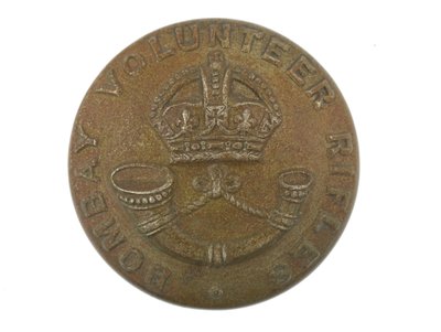 Bottone, Bombay Volunteer Rifles, 1901-1947 da English School