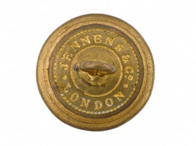 Bottone, Corpo di Stato Maggiore di Madras, 1861-1876 da English School