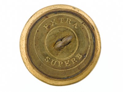 Bottone, Corpo di Stato Maggiore di Madras, 1861-1876 da English School