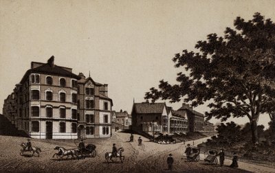 Buxton: Burlington Hotel e Broadwalk da English School