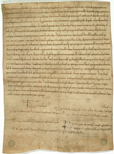 Accordo di Winchester, 1072 da English School