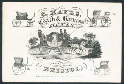 C Hayes, costruttore di carrozze e finimenti da English School
