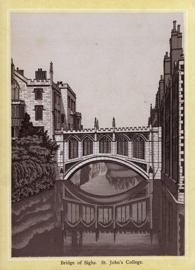 Cambridge: Ponte dei Sospiri, St John