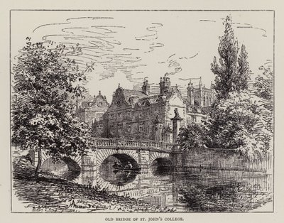 Cambridge: vecchio ponte del St John