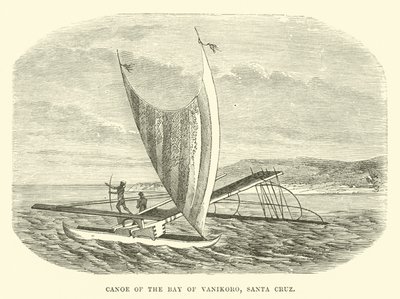 Canoa della Baia di Vanikoro, Santa Cruz da English School