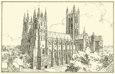 Cattedrale di Canterbury da English School