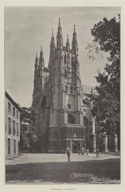 Cattedrale di Canterbury da English School