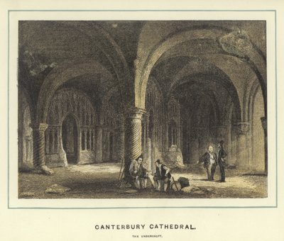Cattedrale di Canterbury, la cripta da English School