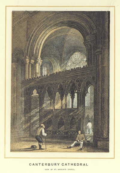 Cattedrale di Canterbury, vista della Cappella di Sant