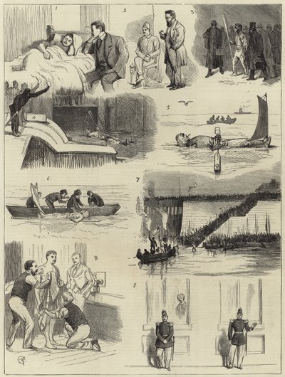 Il viaggio del Capitano Boyton attraverso il Canale da English School