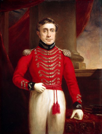 Capitano David Leighton (1774-1860) 4° Reggimento Fanteria Nativa, c.1804 da English School
