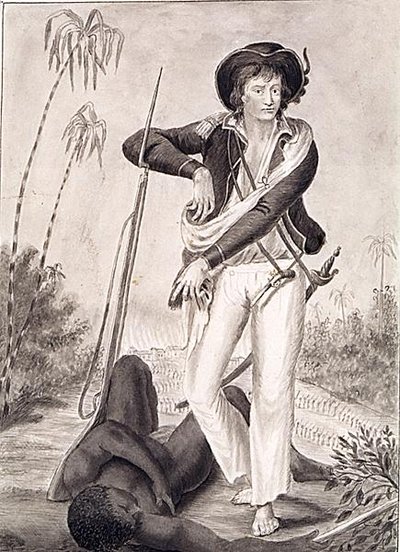 Capitano John Gabriel Stedman (1744-97), c.1800 da English School