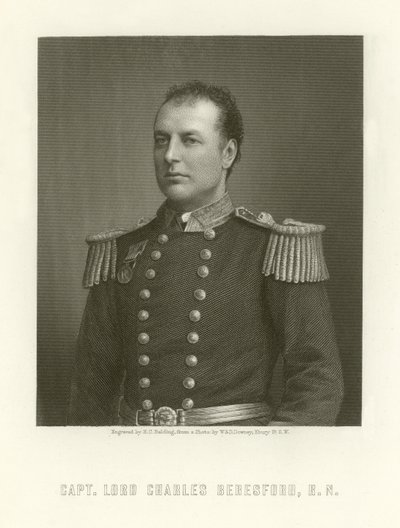 Capitano Lord Charles Beresford da English School