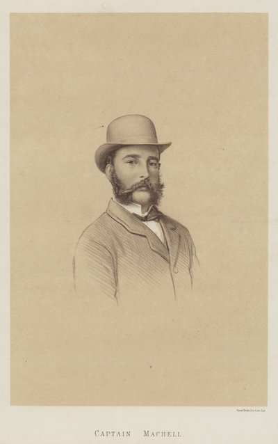 Capitano Machell, "Jem" (litografia) da English School