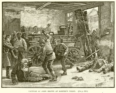 Cattura di John Brown a Harpers Ferry da English School