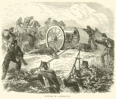 Cattura di un cannone da campo da English School
