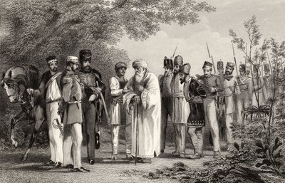 Cattura del Re di Delhi da parte del Capitano Hodson, da 
