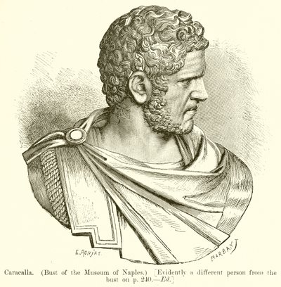 Caracalla (Busto del Museo di Napoli) da English School