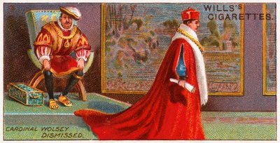 Il cardinale Wolsey licenziato da re Enrico VIII da English School