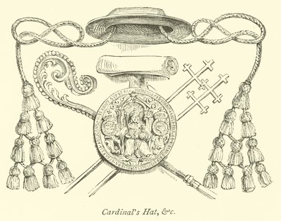 Cappello del Cardinale, ecc. da English School