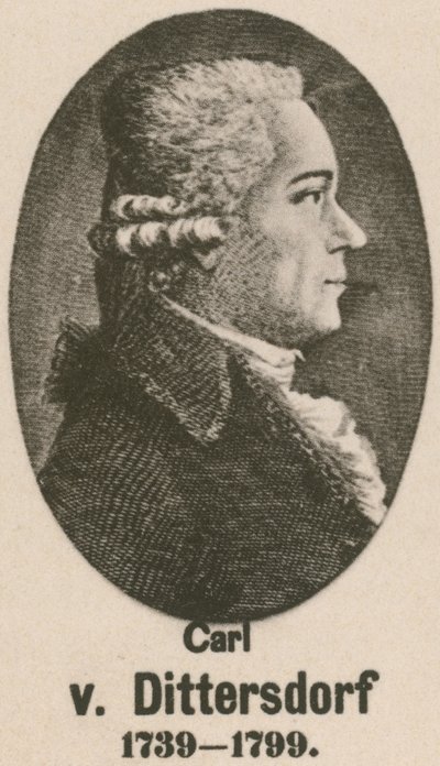 Carl von Dittersdorf (incisione) da English School