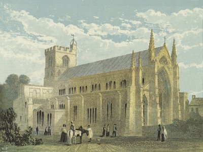 Cattedrale di Carlisle, Vista Sud-Est da English School