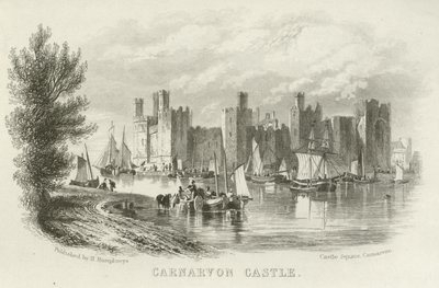 Castello di Carnarvon, Galles del Nord da English School
