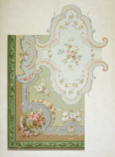 Disegno per tappeto da English School