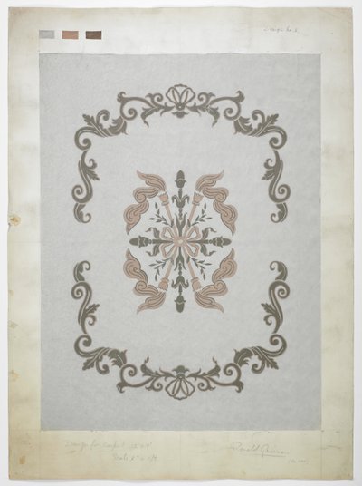 Design del tappeto da English School