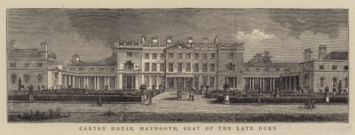 Carton House, Maynooth, residenza del defunto duca da English School