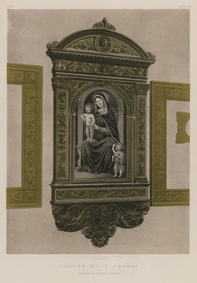 Cornici in legno intagliato da English School