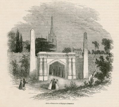 Catacombe del Cimitero di Highgate, Londra da English School