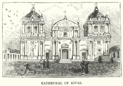 Cattedrale di Rivas (incisione) da English School