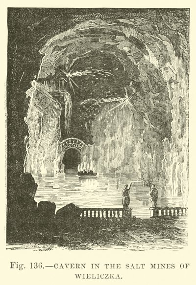 Caverna nelle miniere di sale di Wieliczka da English School