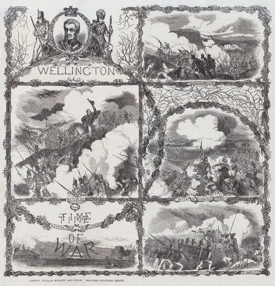 Celebrazione delle vittorie del Duca di Wellington all