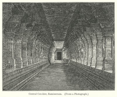 Corridoio centrale, Ramisseram (incisione) da English School