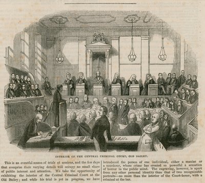 Central Criminal Court, Old Bailey da English School
